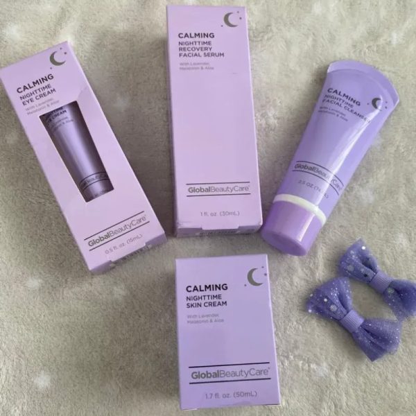 Kit Calming Nighttime – Global Beauty Care 4 pasos