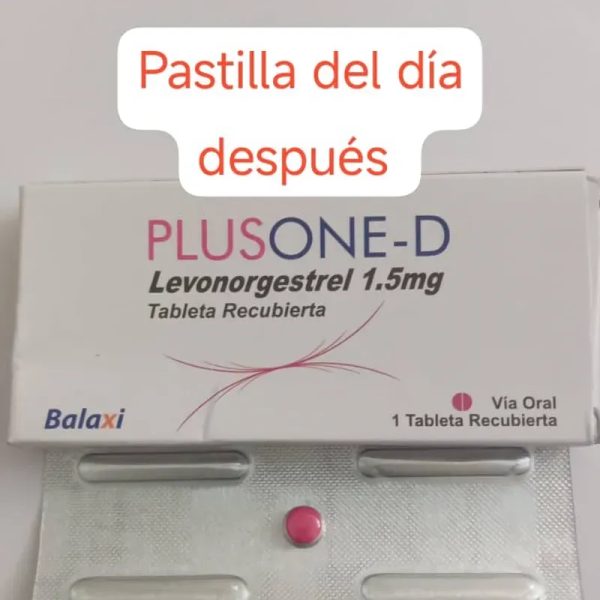 Levonorgestrel 1.5 mg de 1 Tableta (Pastilla del Día Después)