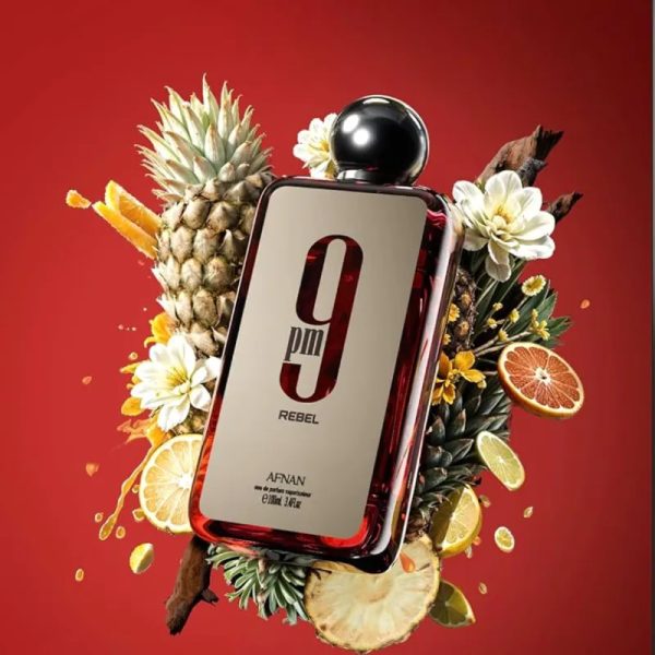 Afnan 9 AM Pour Femme Eau De Parfum, 3.4 onzas