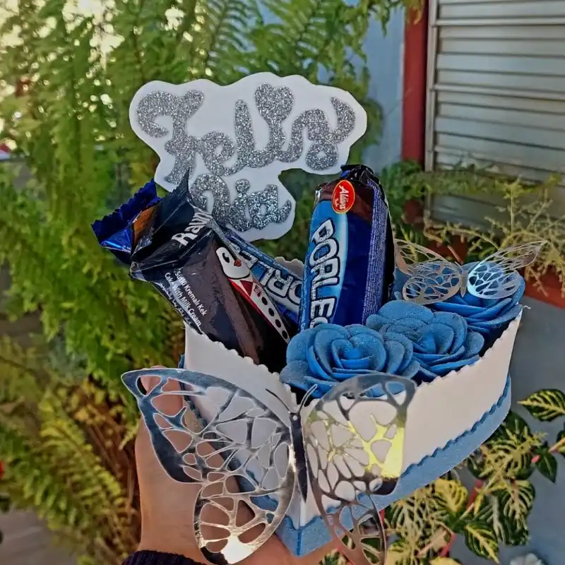 Regalo en forma de corazon