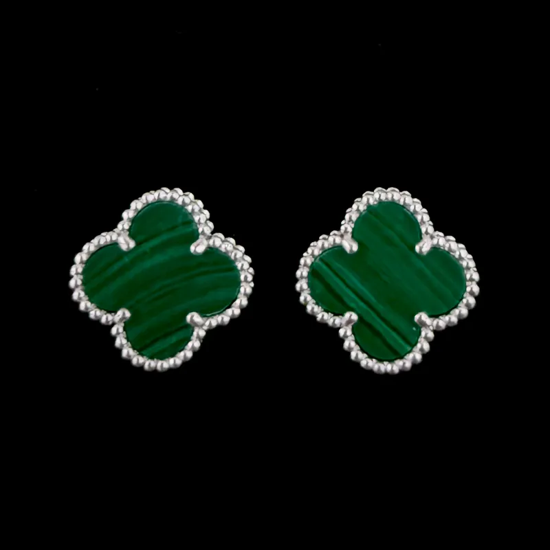 Aretes Van Cleef verdes