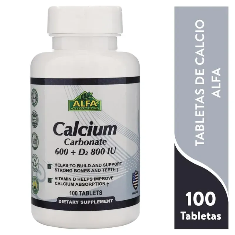 Carbonato de Calcio + Vitamina D