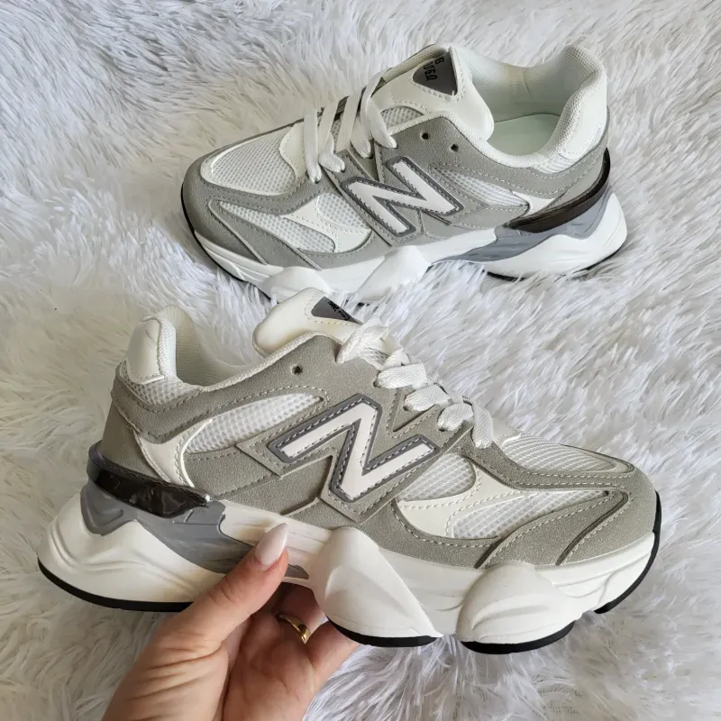 New balance 9060 gris y blancas