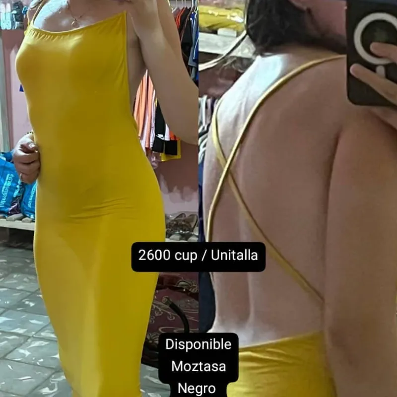 Vestidos por debajo de la rodilla abiertos en la espalda