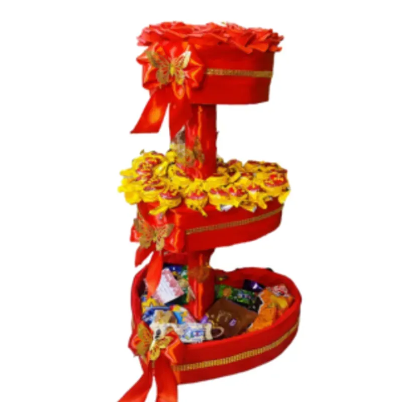 Luxury Heart Box Cake