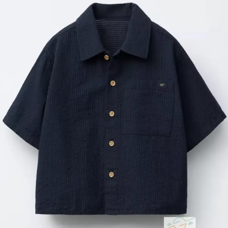 Camisa azul ZARA #0001