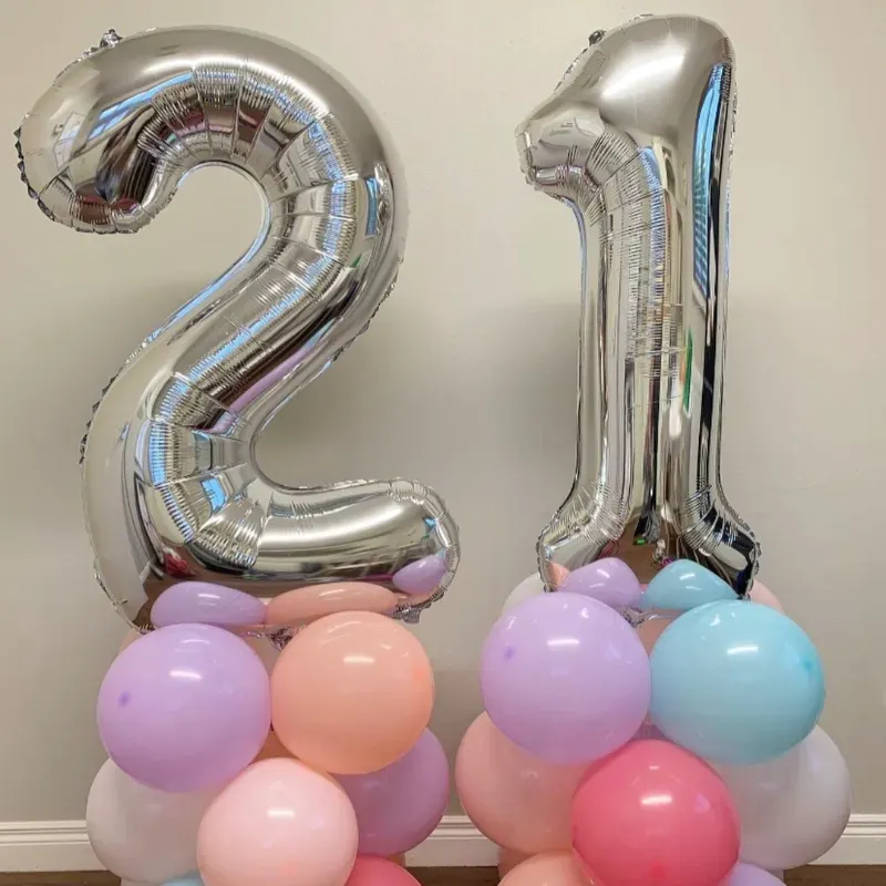 Torre de globos de 2️⃣# grande 