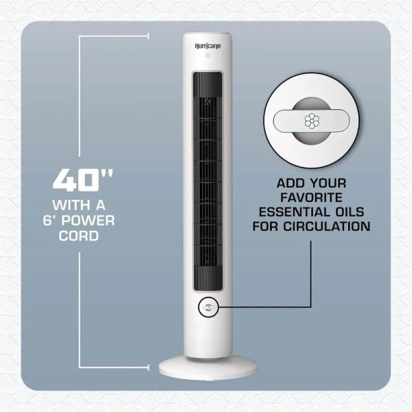 Ventilador Hurricane Torre