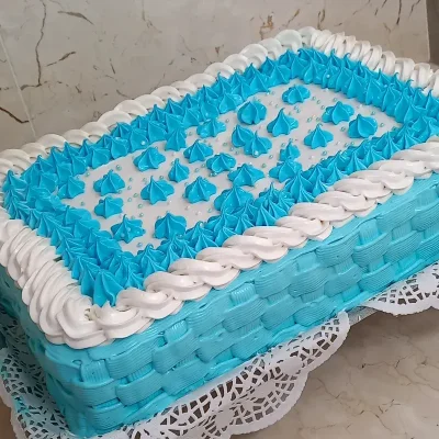 Cake grande cuadrado bizcocho de chocolate