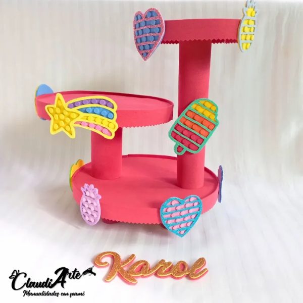 Base para Cupcakes (2 pisos) (Pop it)