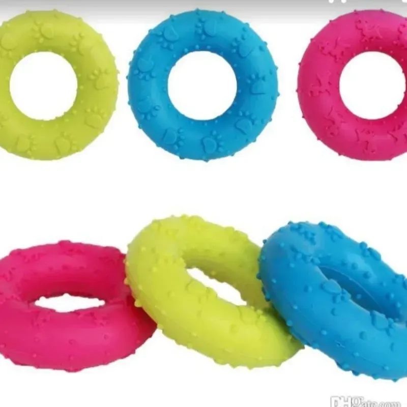 Aros de caucho para perros