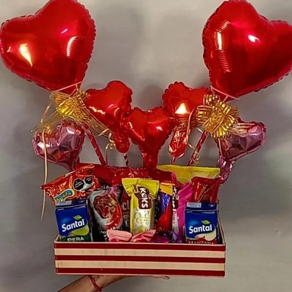 Cajita corazones