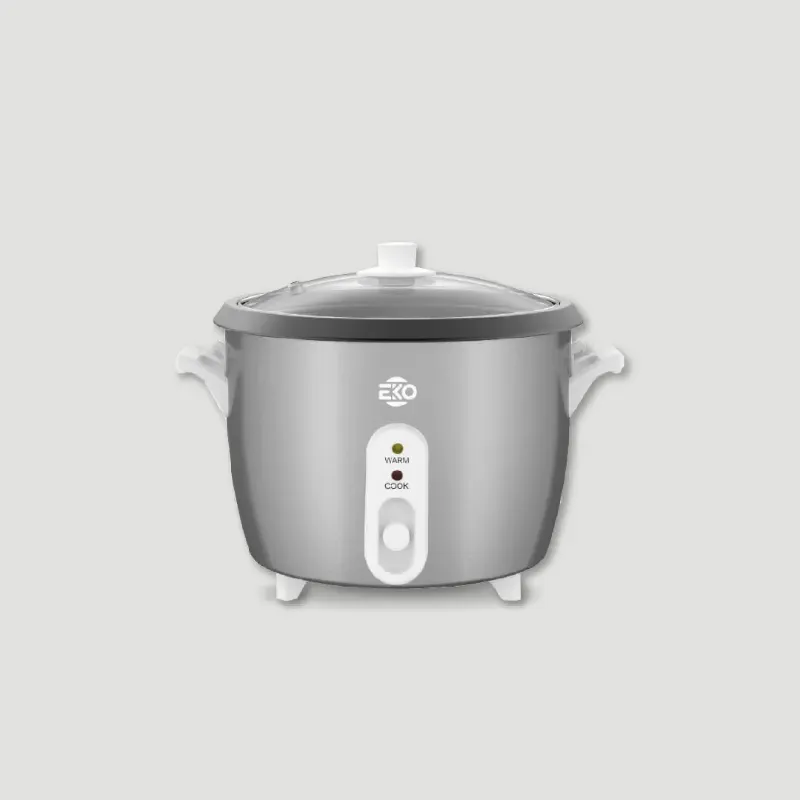 Olla arrocera Gris Eko de 1.8L