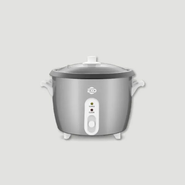 Olla arrocera Gris Eko de 1.8L