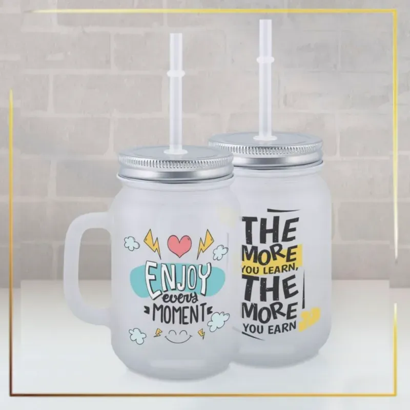 Jarra cristal nevado