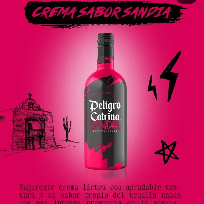 Crema Peligro Catrina Sandía