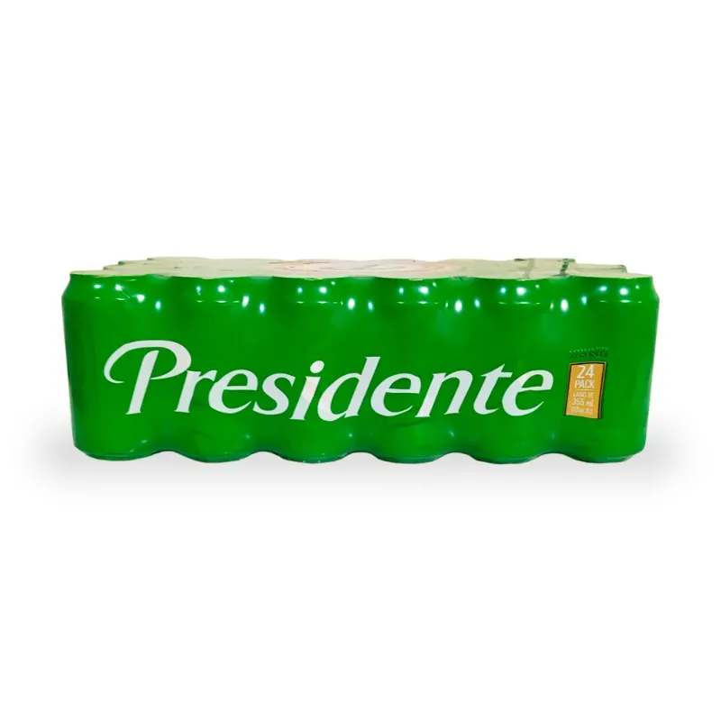 Cerveza  Presidente Caja de 24 uds  x330 ML