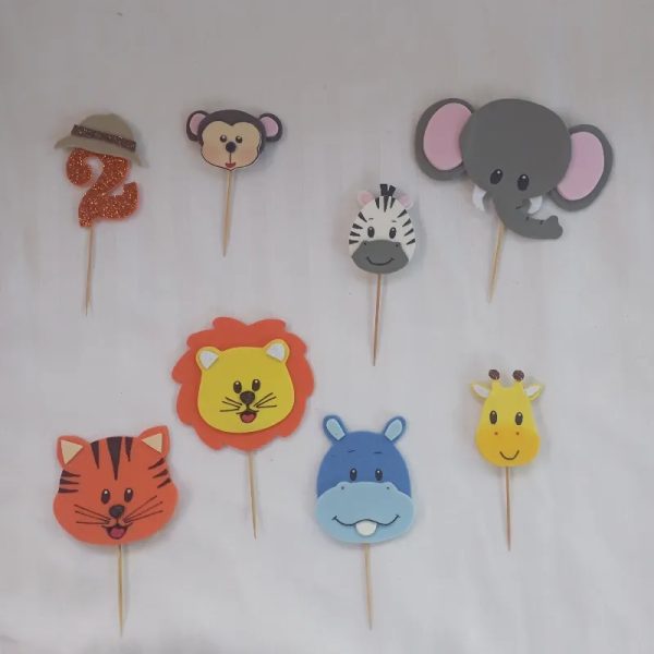 Minitopper para cupcake (Safari)