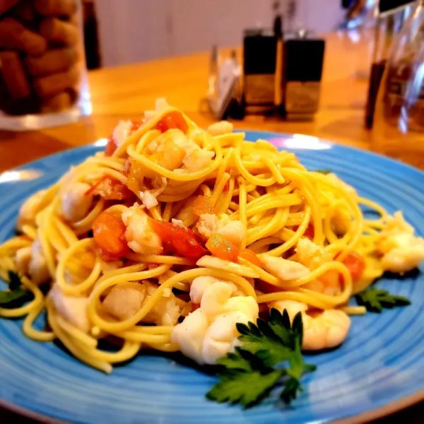 Espagueti Frutti di Mare/ Seafood pasta