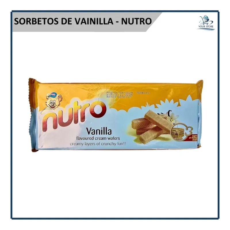 Sorbetos de Vainilla - Nutro (75g)