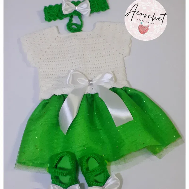 Bata tutú con zapaticos