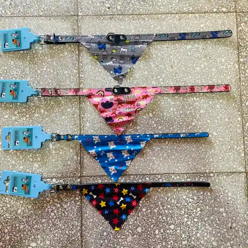 Collar con banda bandana