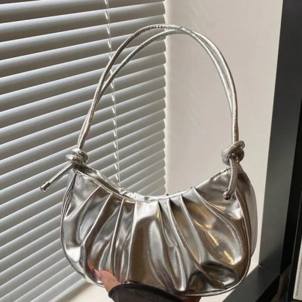 Bolso ligero plateado
