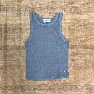 Camiseta Mango color azul