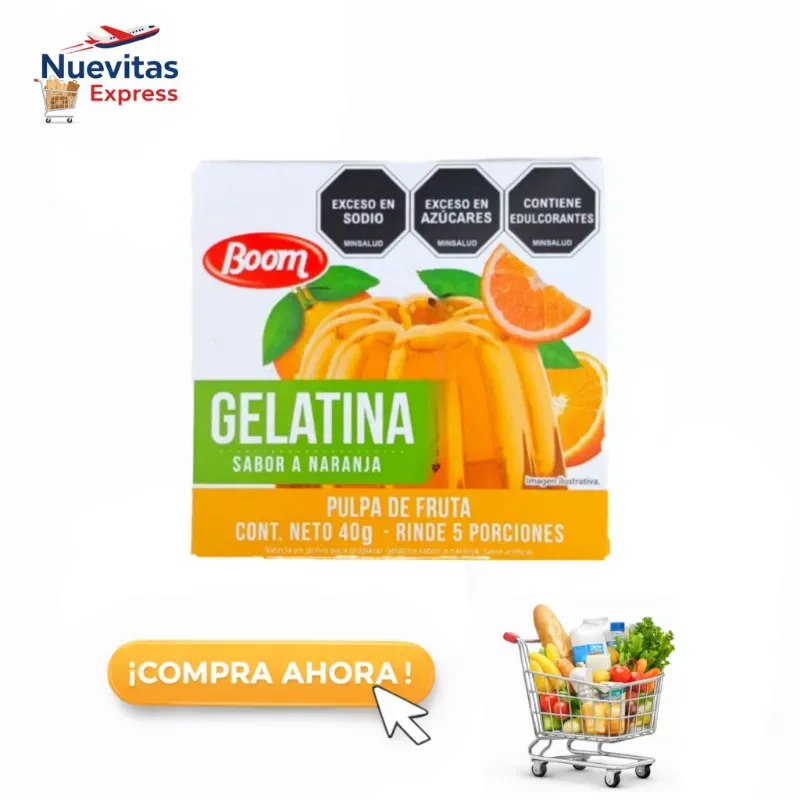 Gelatina de Naranja