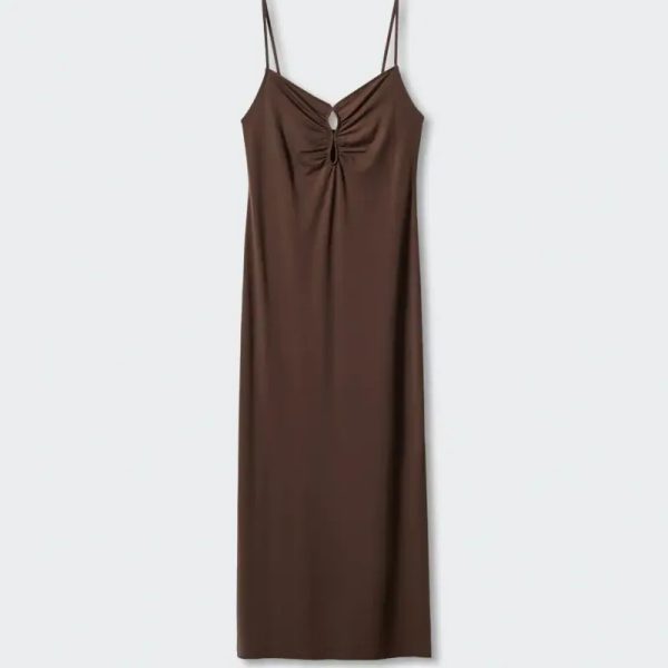 Vestido detalle fruncido