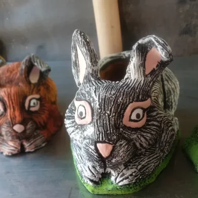 Conejo maceta