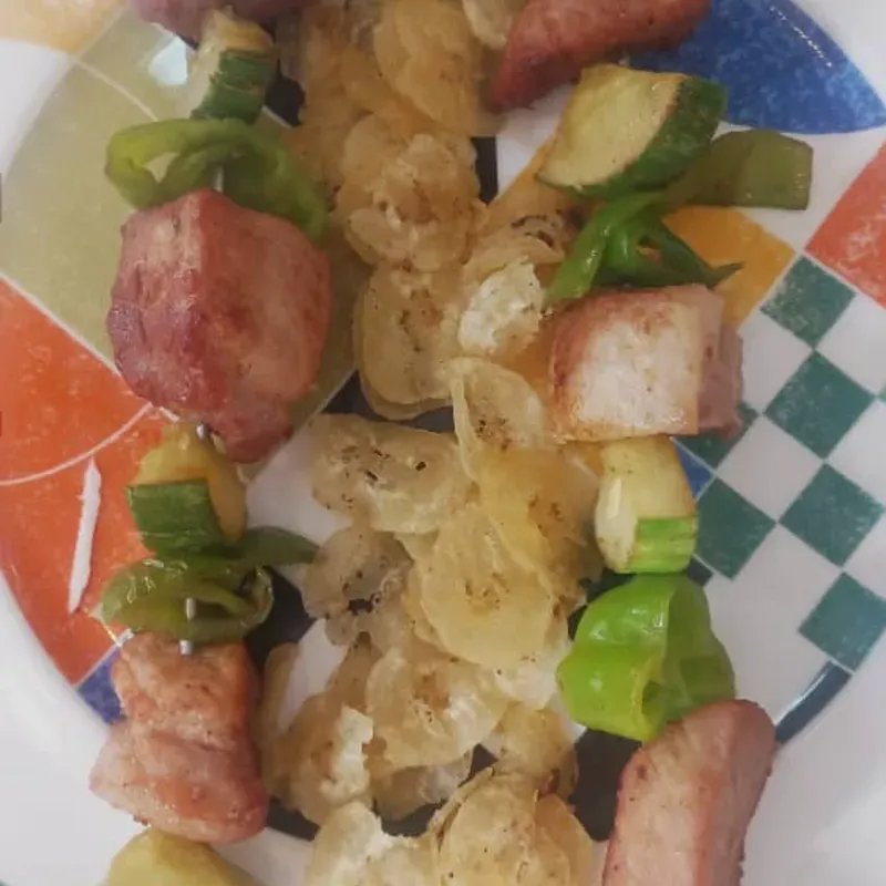 Brochetas de Cerdo