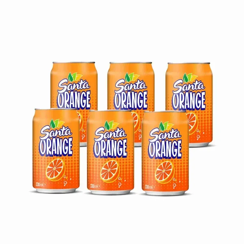Refresco de lata naranja Blister de 6 uds x333ml