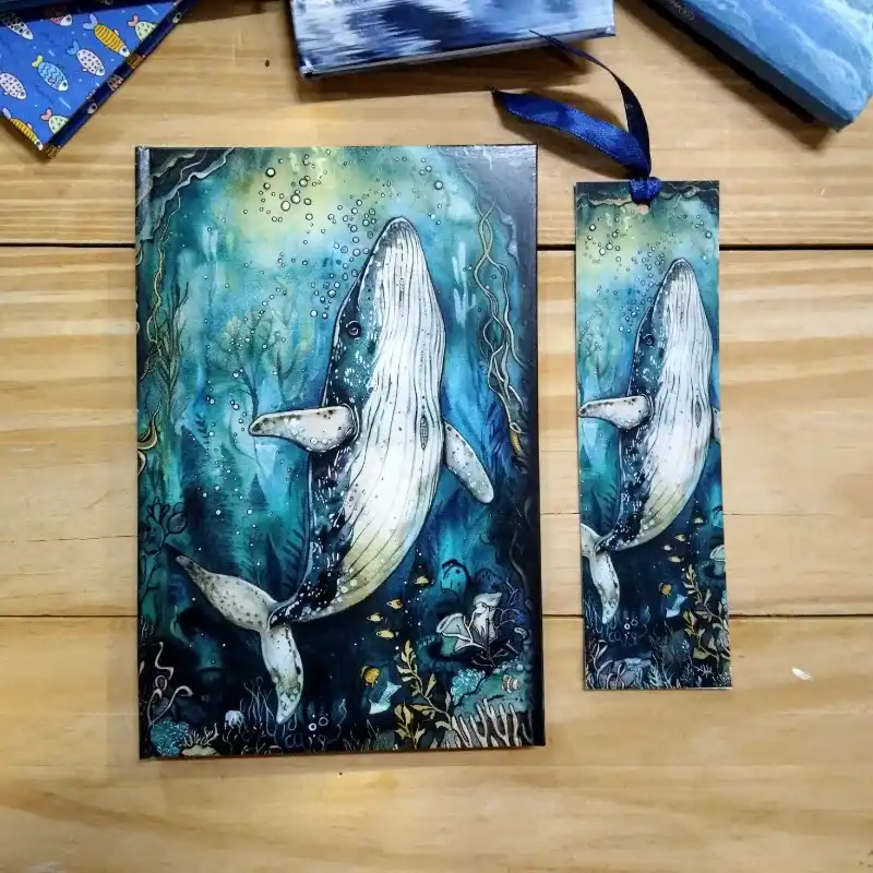 Agenda de ballena blanca