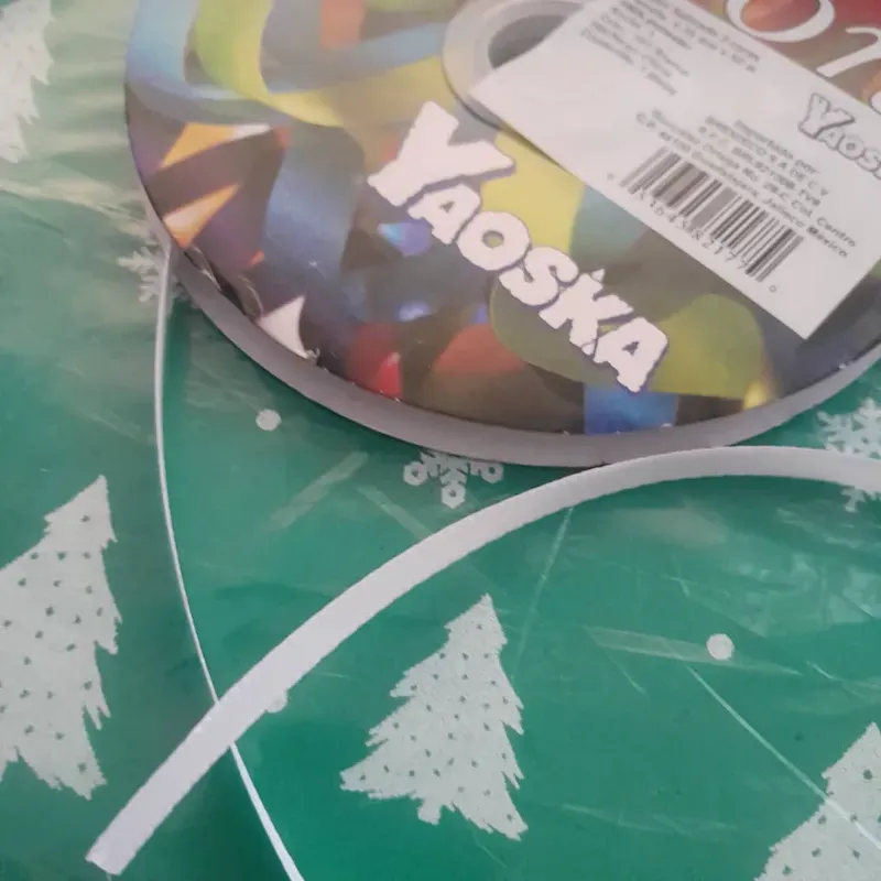 Cinta satín. 6mm blanca