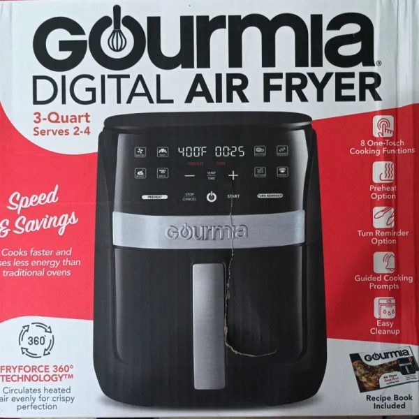 Freidora al vapor. Marca Gourmia