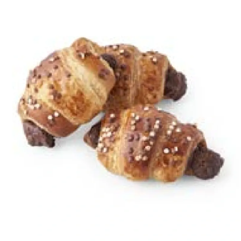 Croissant Mini Chocolate Congelado MC ALIMERKA 40g 130/Caja