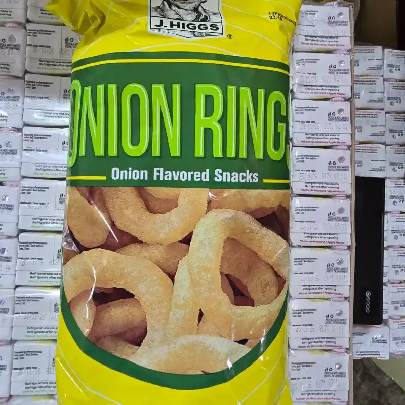 Papas onion rings J Higgs