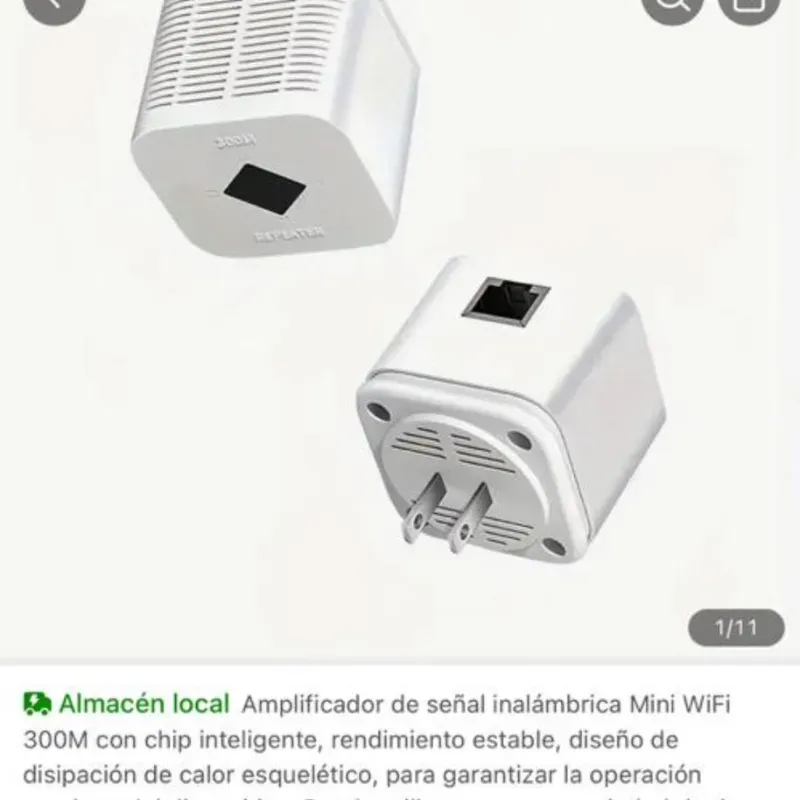 Repetidor Wifi con Chip Inteligente