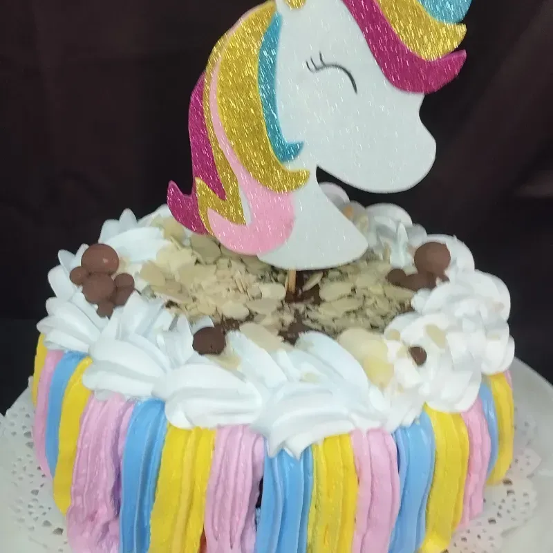  Mini Cake Unicornio