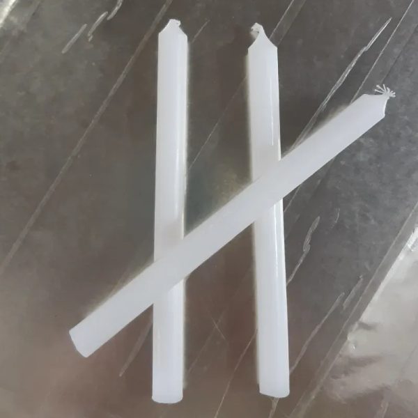 VELA BLANCA IMPORTADA 1 UNIDAD