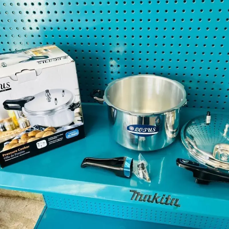 ⚫Olla de presión 5 litros de 3 pistones