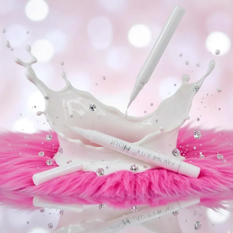 Delineador De Plumón Blanco