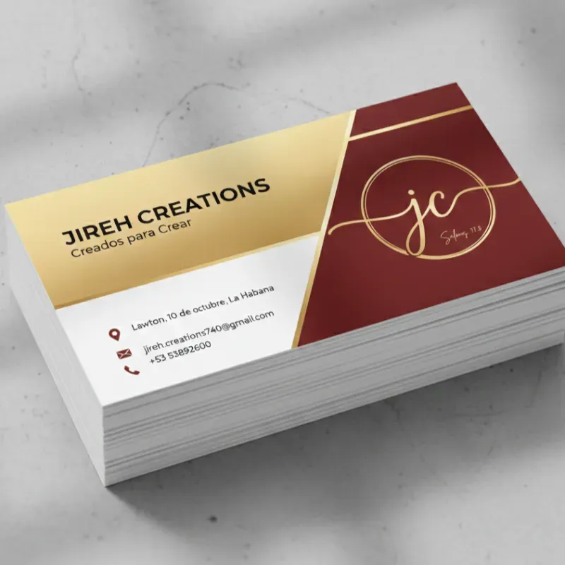 Tarjetas de presentación