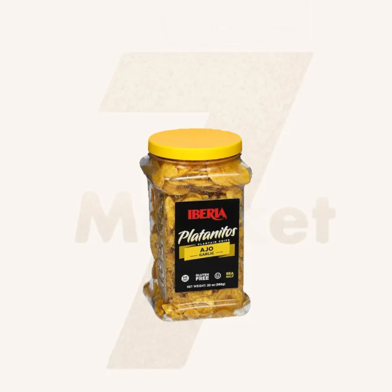 Plátanos fritos con ajo Iberia