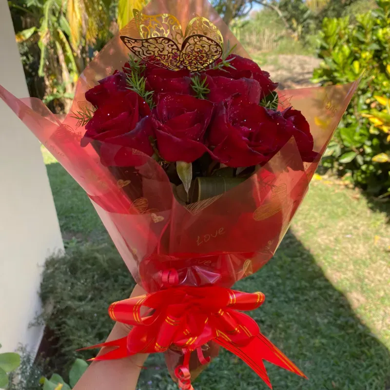 Ramo de flores naturales