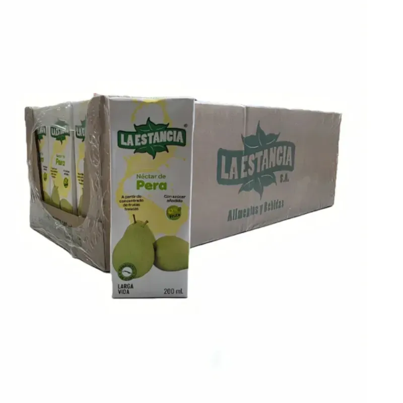 Jugó la estancia sabor de pera