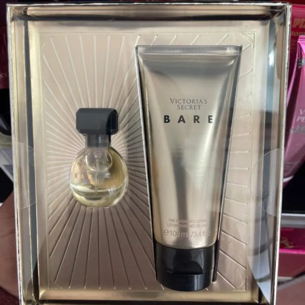 Set perfume(mini) y crema corporal (bare)