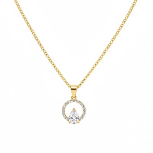 Cadena con dije de gema