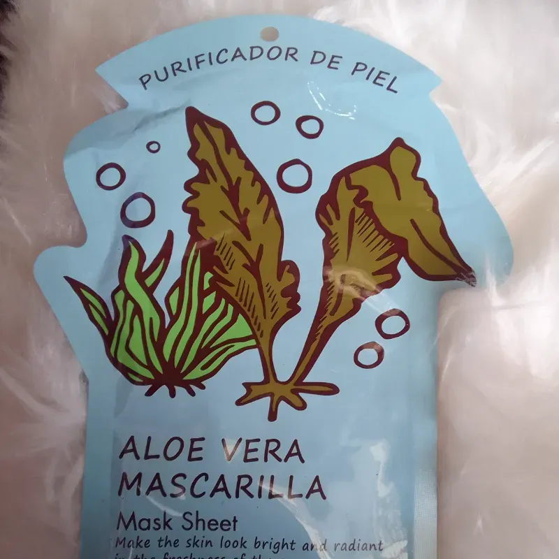 Mascarilla de aloe vera